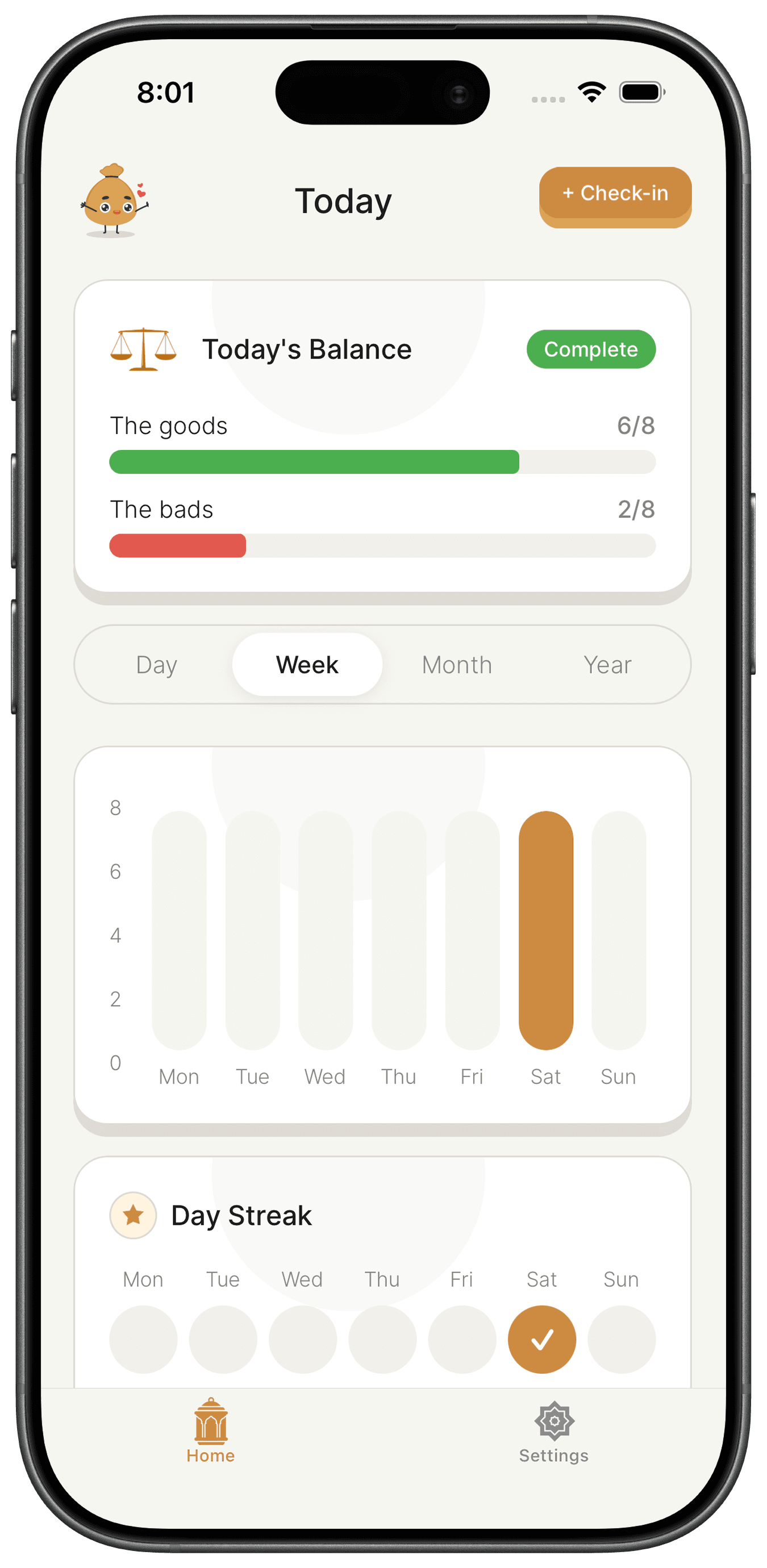 Meezan App Interface